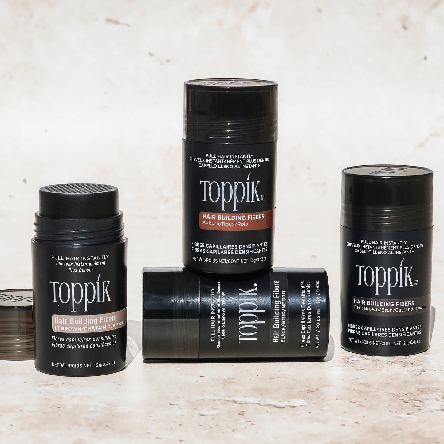 Toppik Hair Building Fibers Grey 12 grams