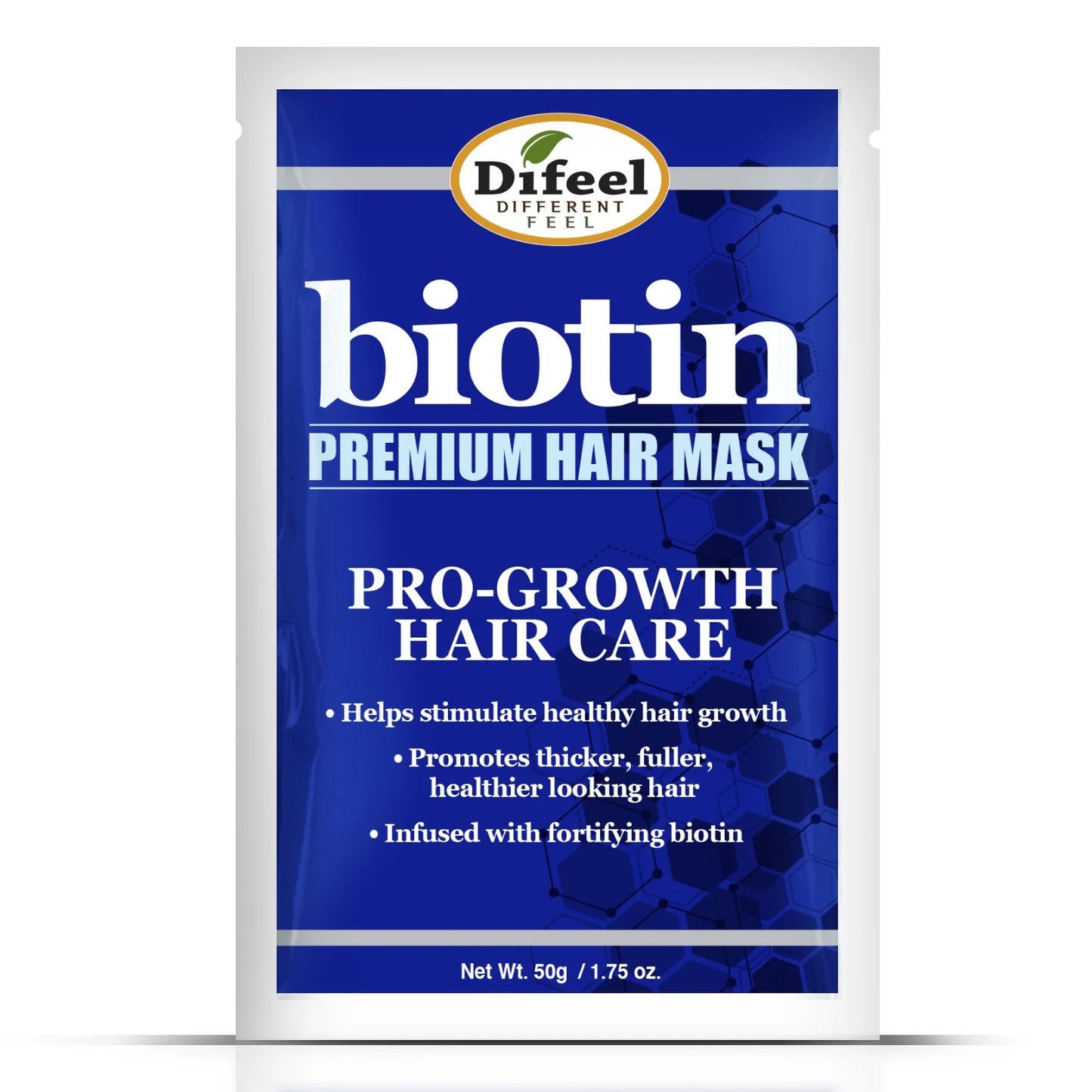 Difeel Premium Hair Mask Biotin Pro Growth Packet 1.75 oz