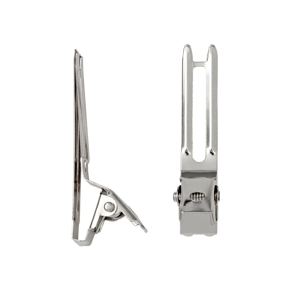 RED Metal Clip Combination 60 pcs Silver