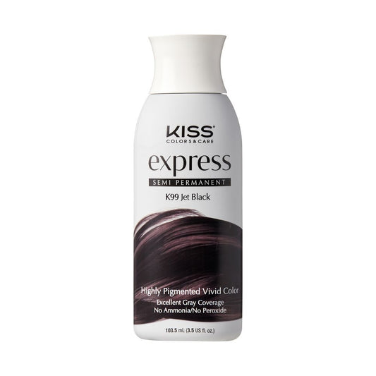 Kiss Semi Permanent Hair Color K99 Jet Black