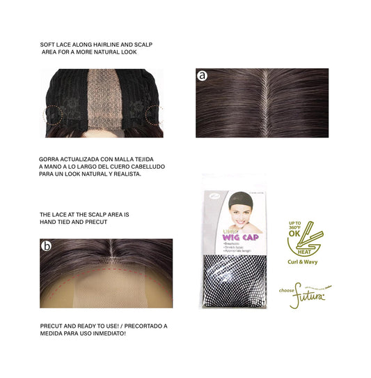 Morado Wig HR Laura 12"
