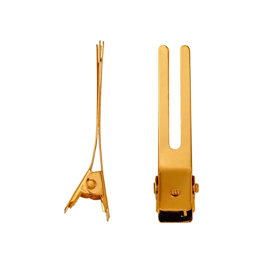 RED Metal Clip Combination 50 pcs Gold