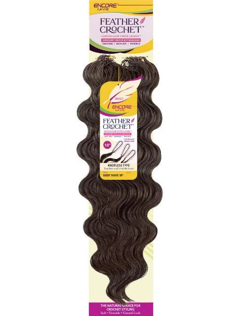 Janet Feather Crochet Encore Lavie Body Wave 18"
