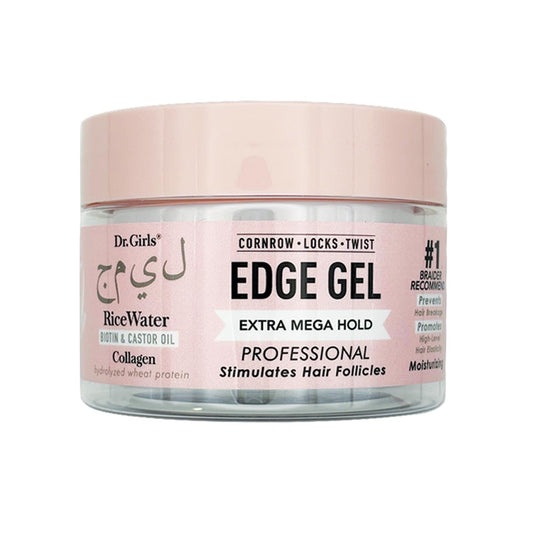 Dr. Girls Edge Gel Rice Water Biotin & Castor Oil Collagen 3.5oz