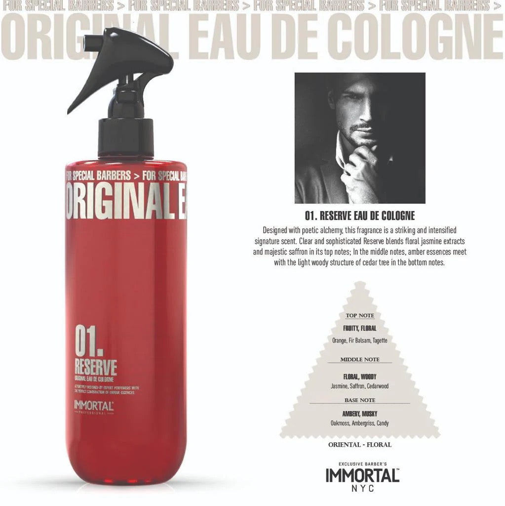 Immortal Original Reserve Colognes 01. 500ml