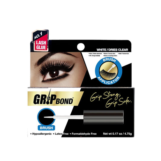 EBIN Grip Bond Latex Free Eyelash Adhesive Brush White