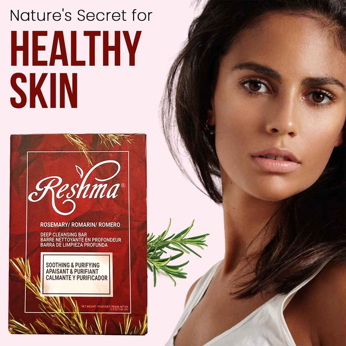 Reshma Rosemary Bar Soap 5.5 oz