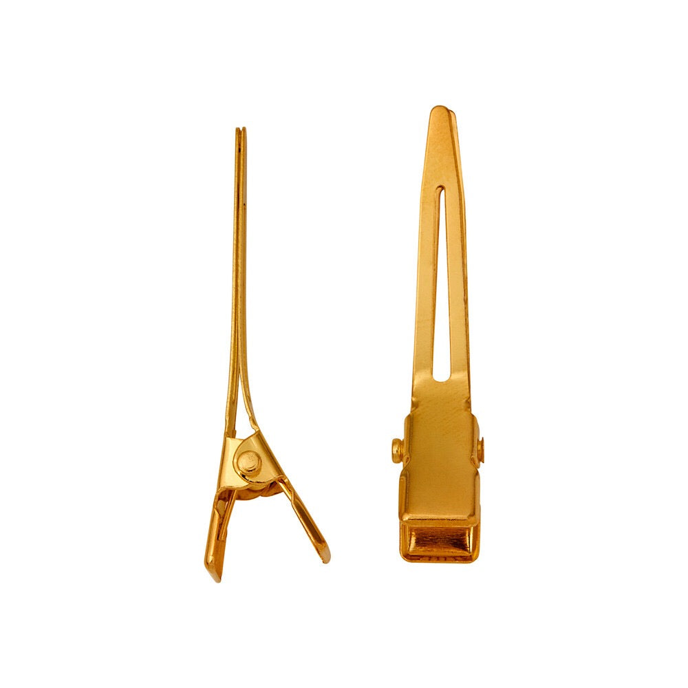 RED Metal Clip Combination 50 pcs Gold