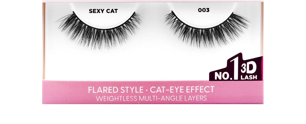 EBIN Cattitude Lash 4 Pairs Sexy Cat 003