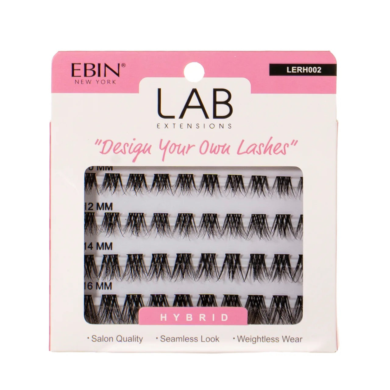EBIN LAB Extensions DIY Cluster Lashes Hybrid LERH002