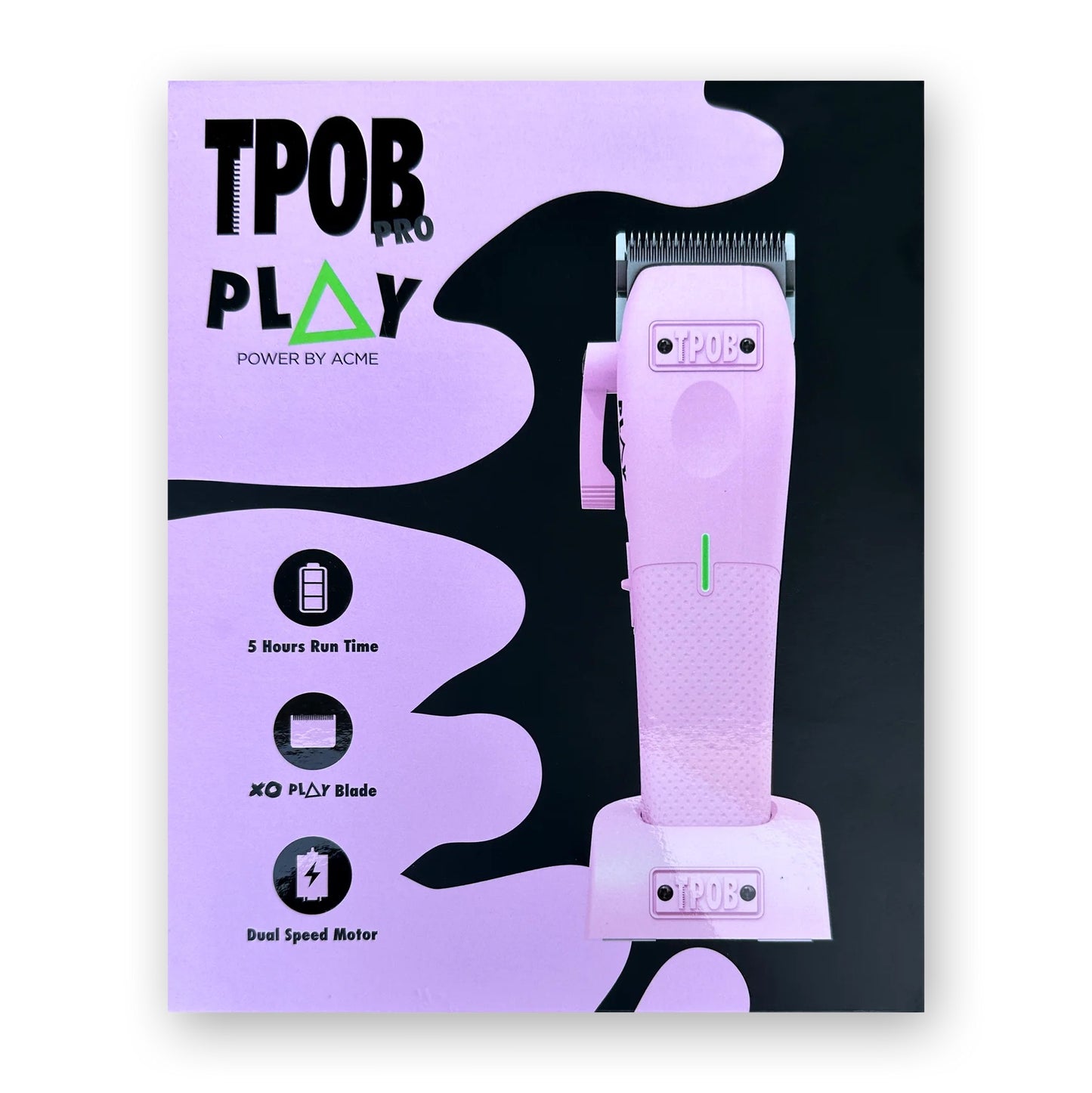 TPOB Play Clipper Candy Floss Pink