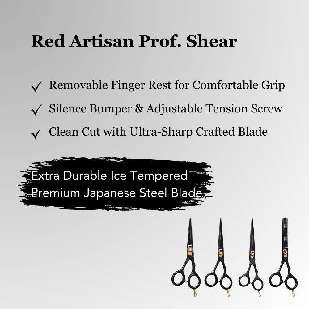 RED Artisan Professional Straight Hair Shear 6.5"