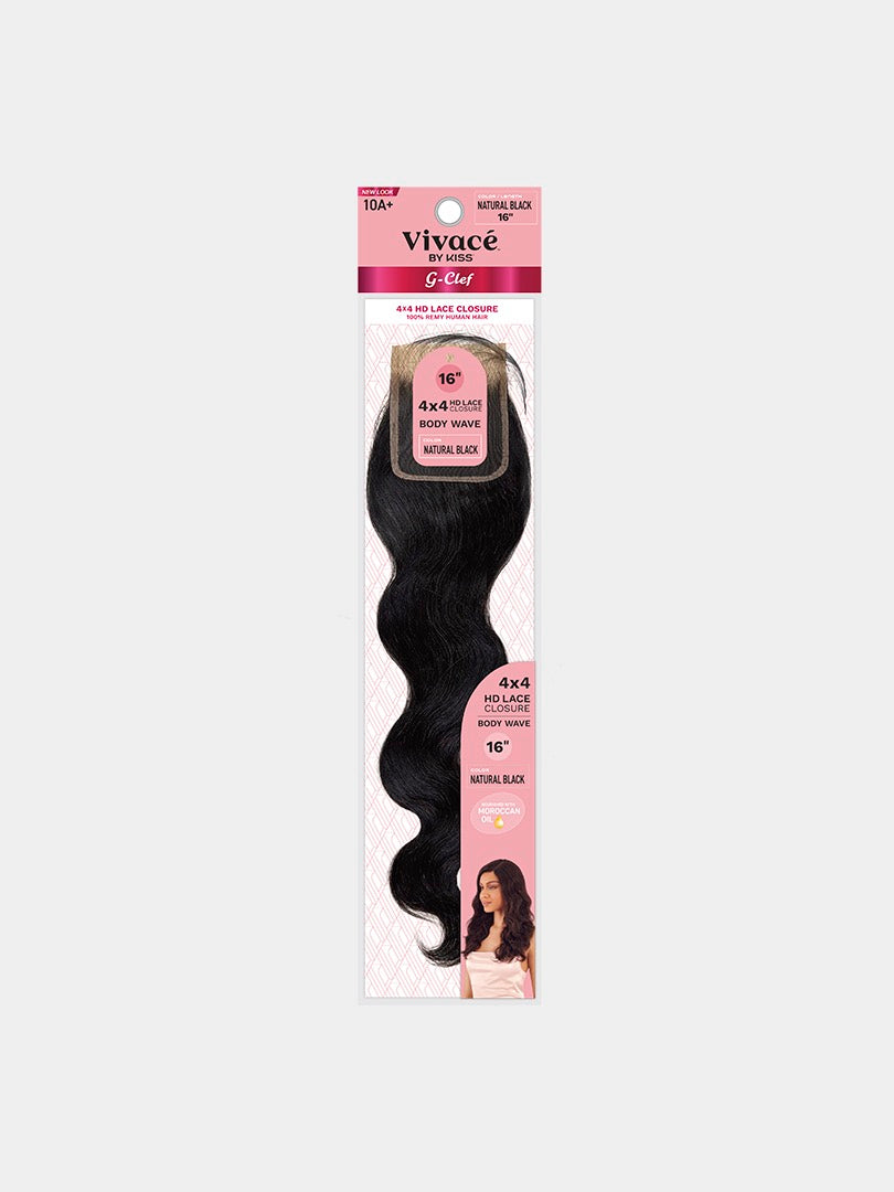 Vivace G CLEF 4X4 Lace Closure Body Wave