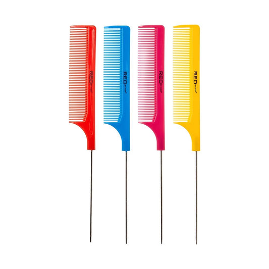 RED Pin Tail Comb Assorted