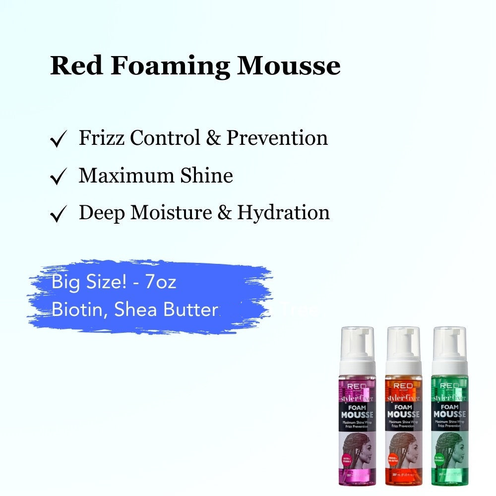 Style Fixer Foam Mousse Shea Butter 7 oz