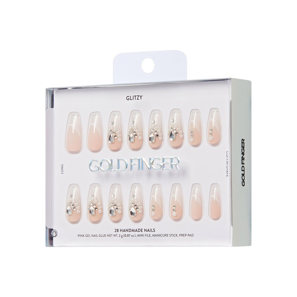 Gold Finger Handmade Nails - Amiable