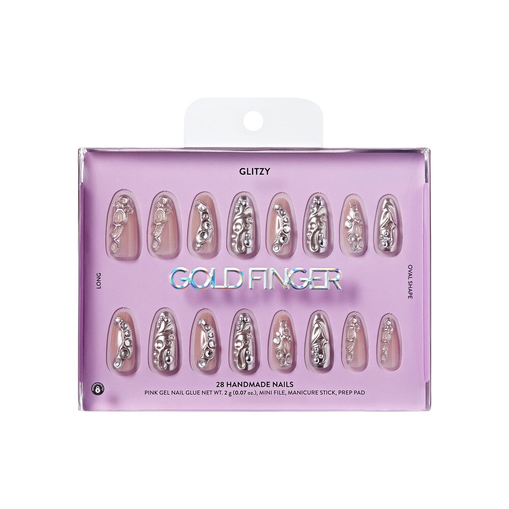 Gold Finger Handmade Nails - Enjoyable