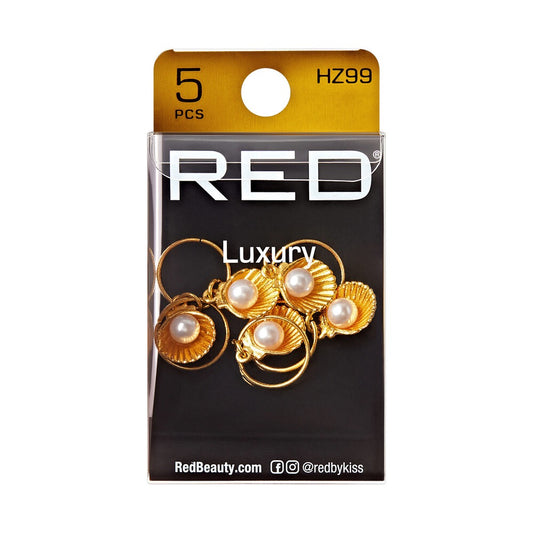 RED Braid Charm HZ99 Gold