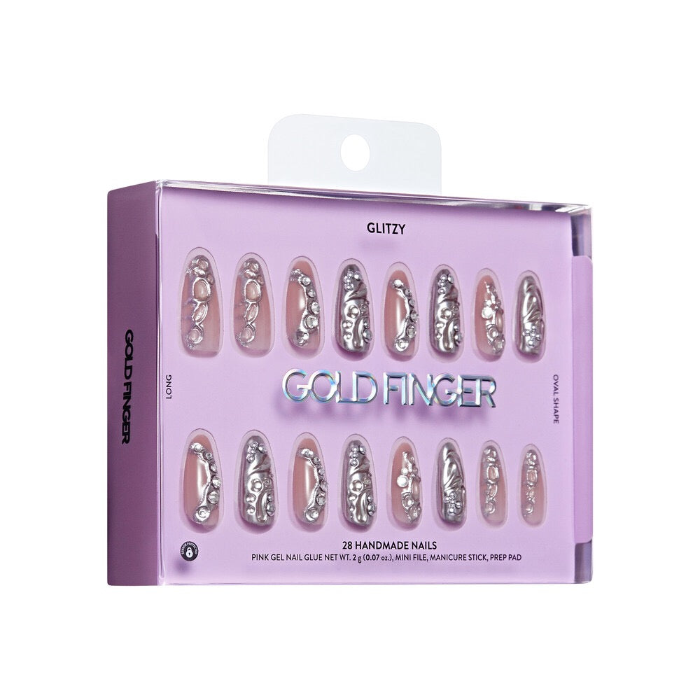 Gold Finger Handmade Nails - Enjoyable