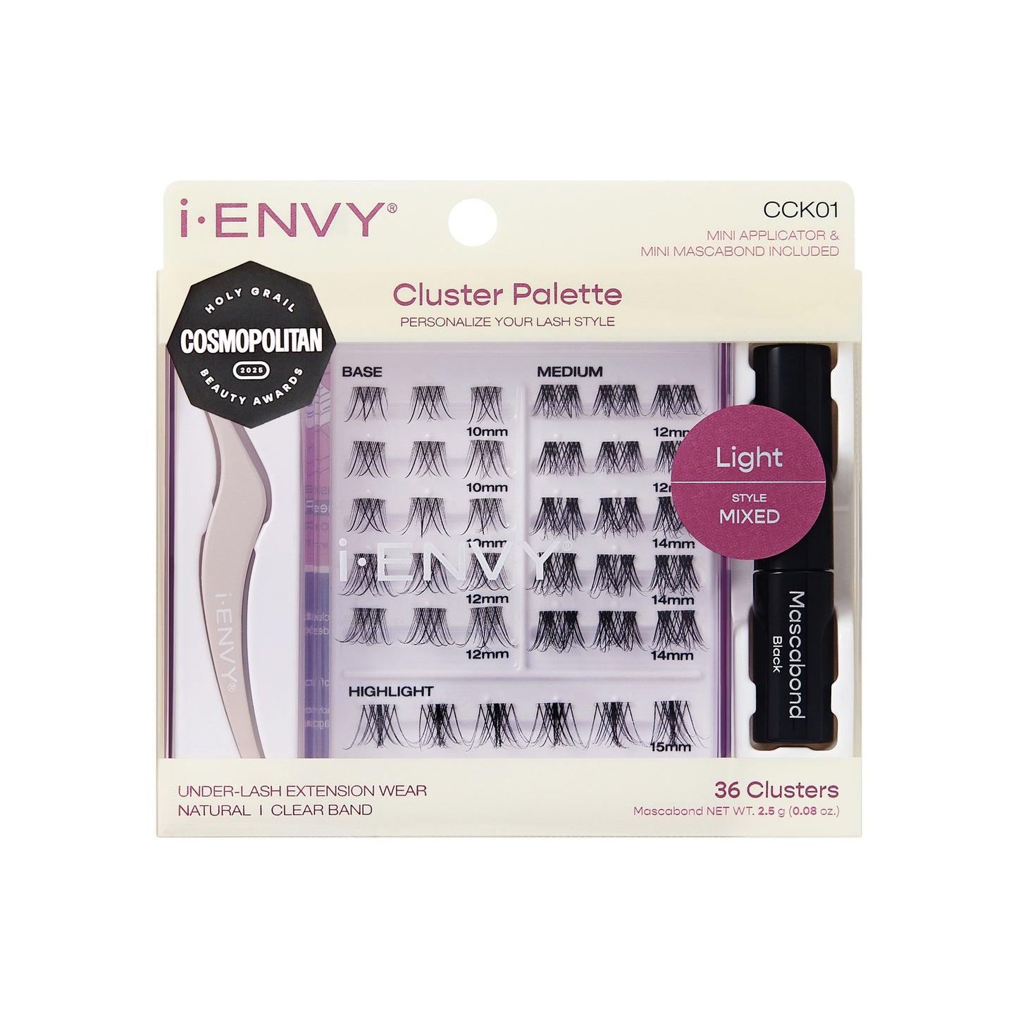 I Envy Lash Cluster Palette Kit- Light
