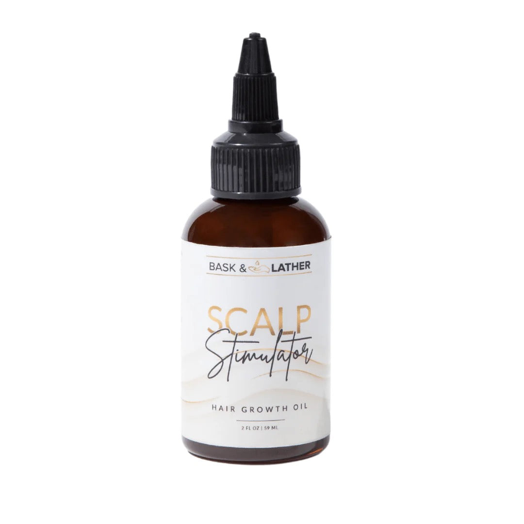 Bask & Lather Scalp Stimulator Hair Growth Oil 2 oz