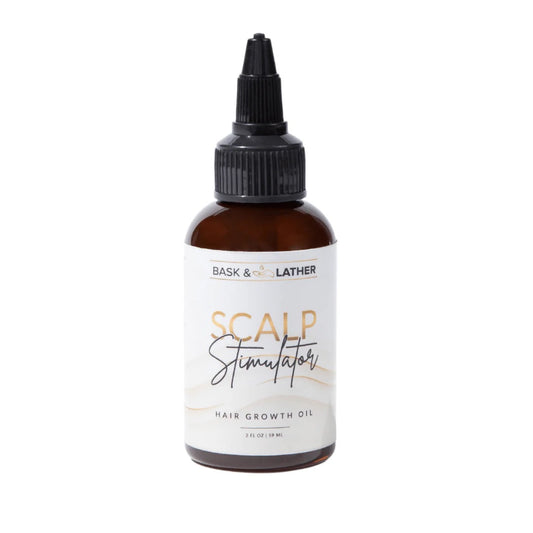 Bask & Lather Scalp Stimulator Hair Growth Oil 2 oz