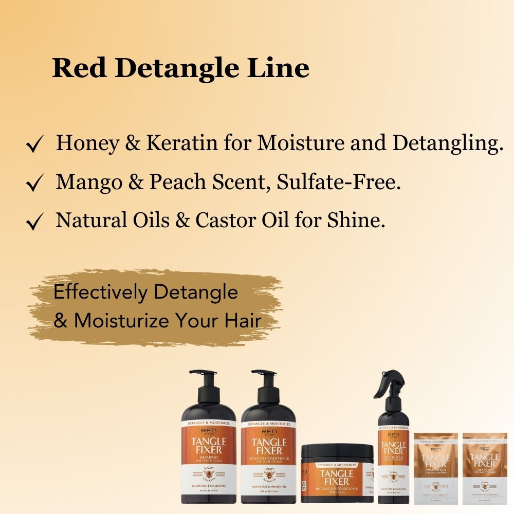 RED Detangle Leave In Conditioner Pack 1.75 oz