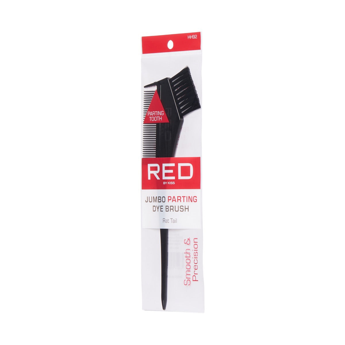 RED Dye Brush With Parting Rattail