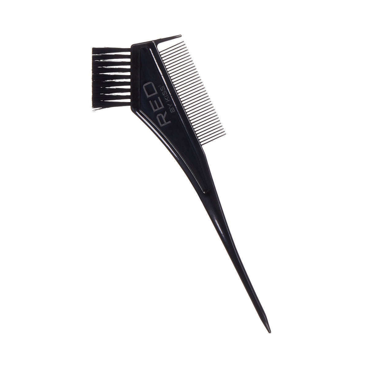 RED Dye Brush With Parting Rattail