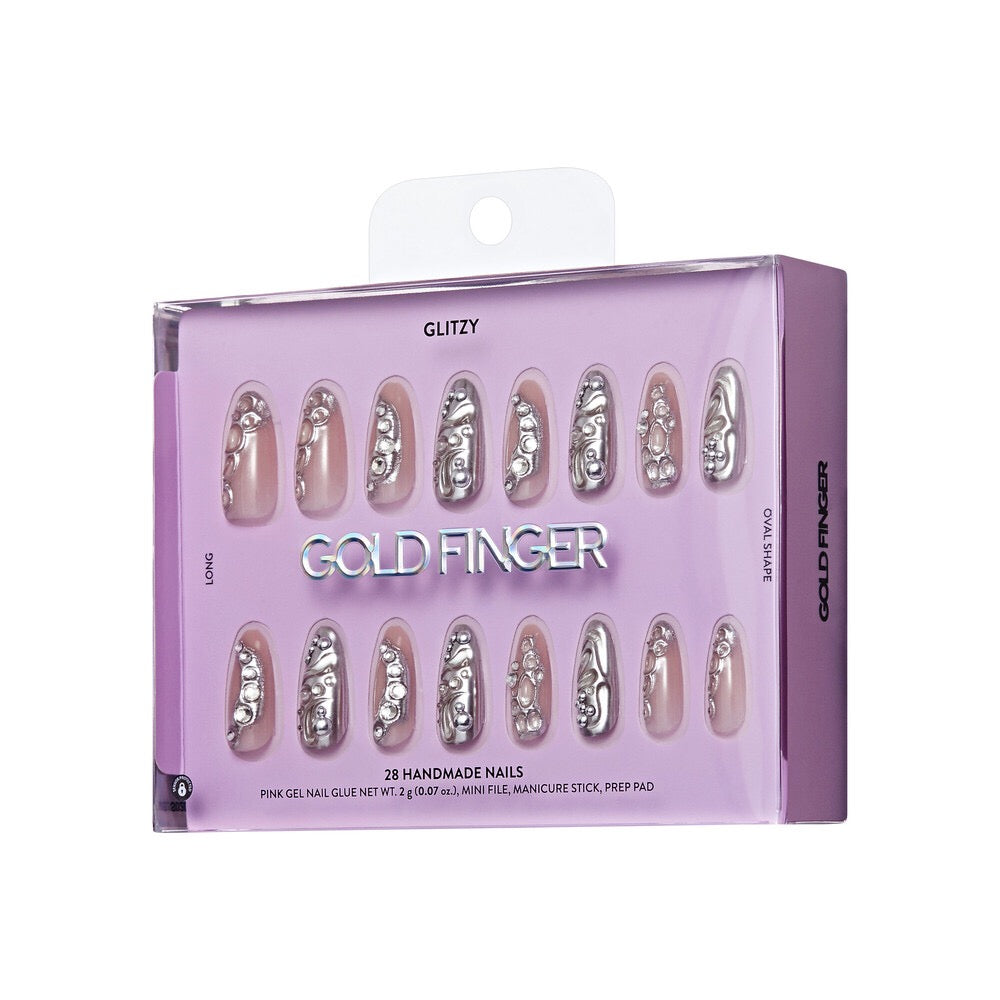 Gold Finger Handmade Nails - Enjoyable