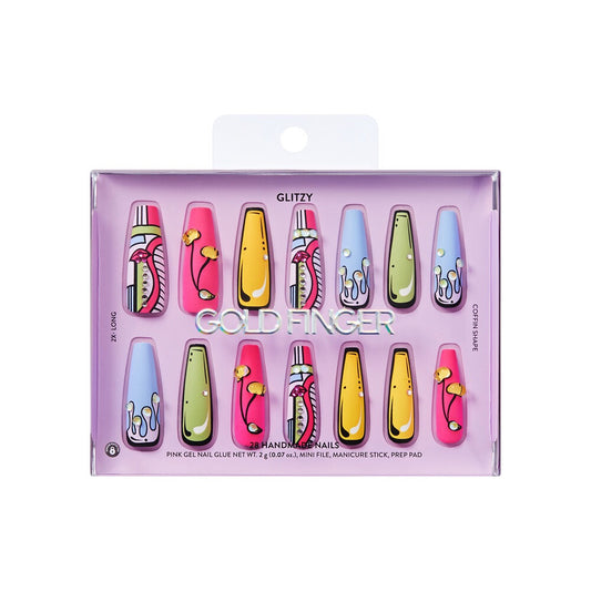 Gold Finger Handmade Nails - Countenance