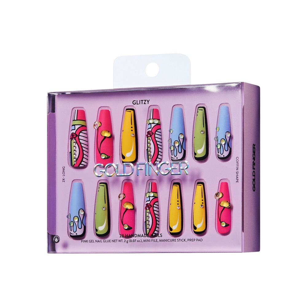 Gold Finger Handmade Nails - Countenance