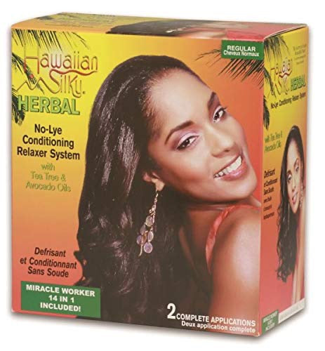 Hawaiian Silky Herbal Relaxer Regular 2 Application