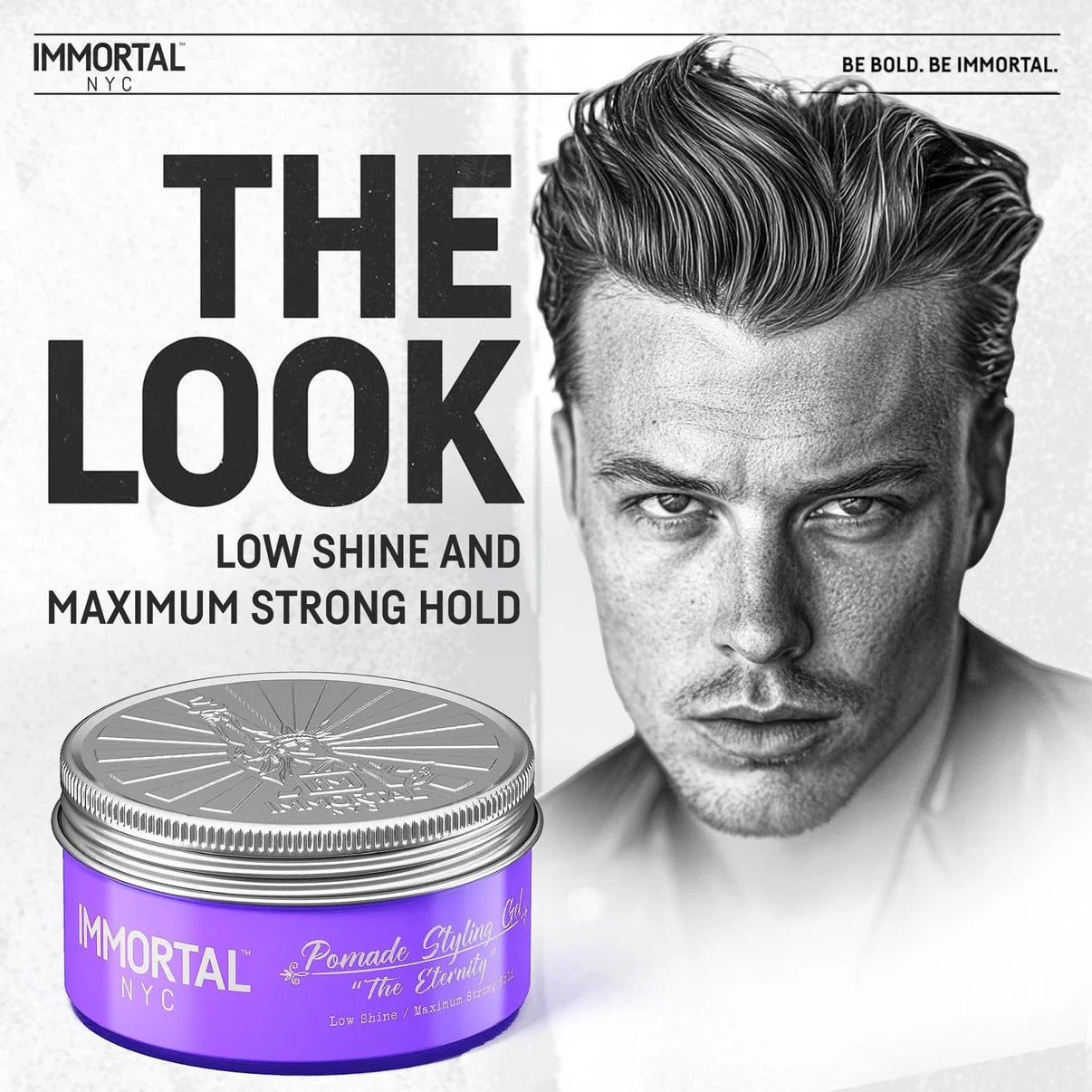 Immortal Pomade Styling Gel "The Eternity" 5.07 oz