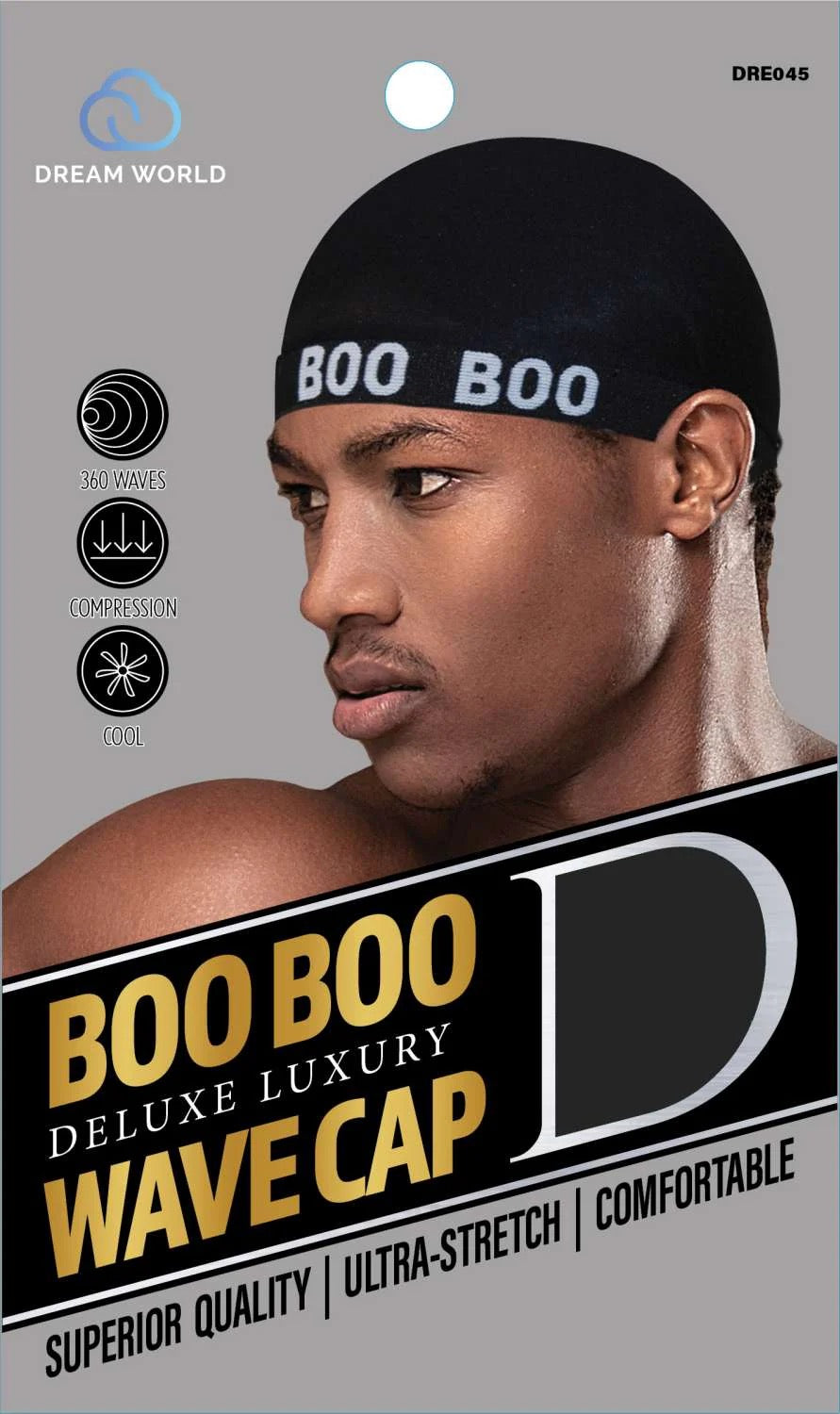 Dream Stocking Wave Cap Boo Boo Black