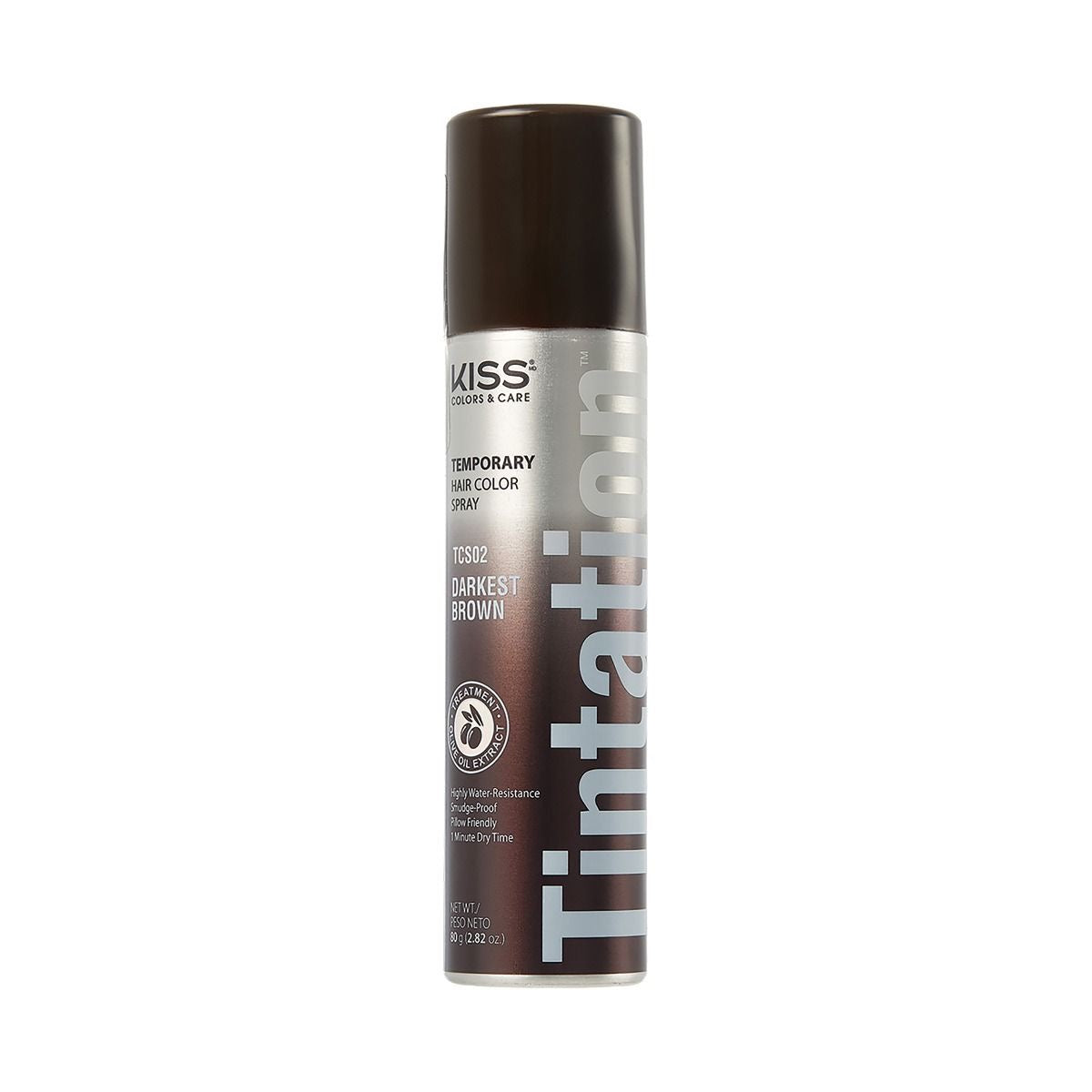 Tintation Hair Color Spray Darkest Brown 2.82 oz