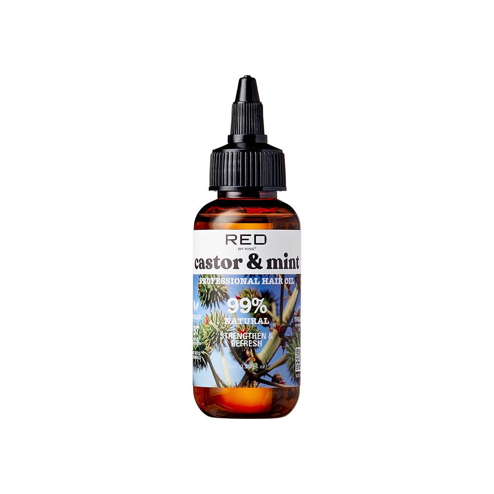 RED Natural Hair Oil 2.5oz - Castor & Mint