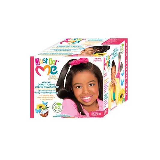 Just For Me No Lye Relaxer Kit Super