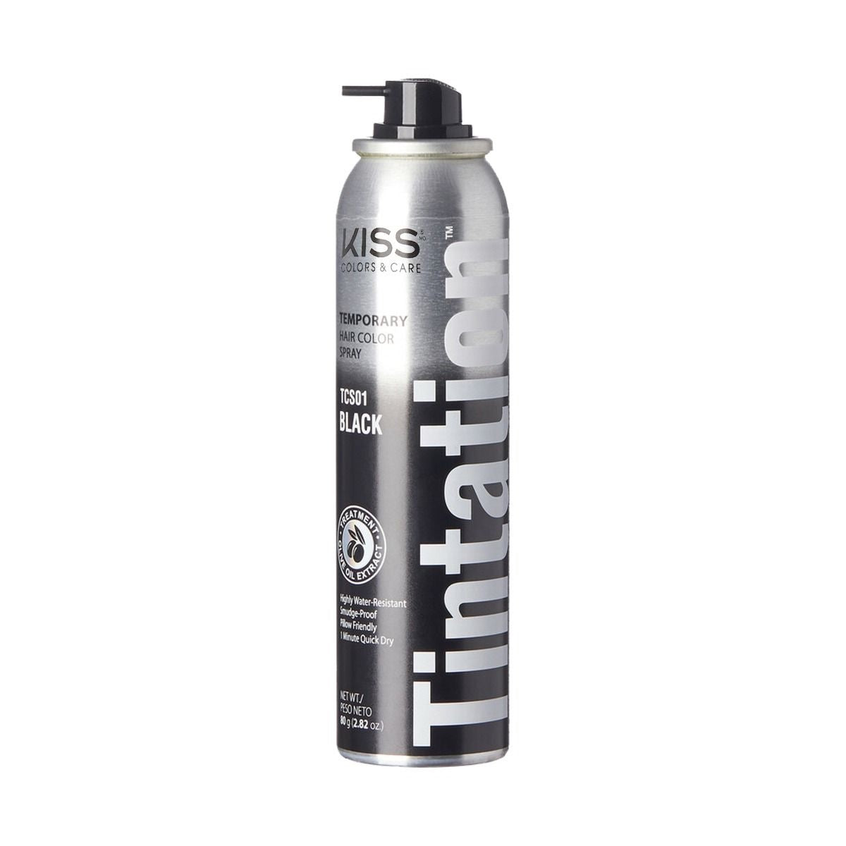 Tintation Hair Color Spray Black 2.82 oz