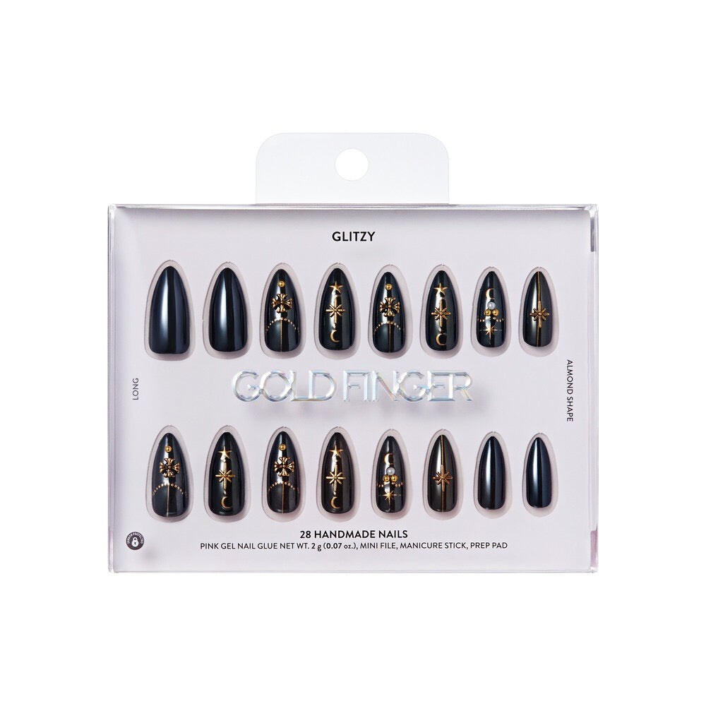 Gold Finger Handmade Nails - Cordial