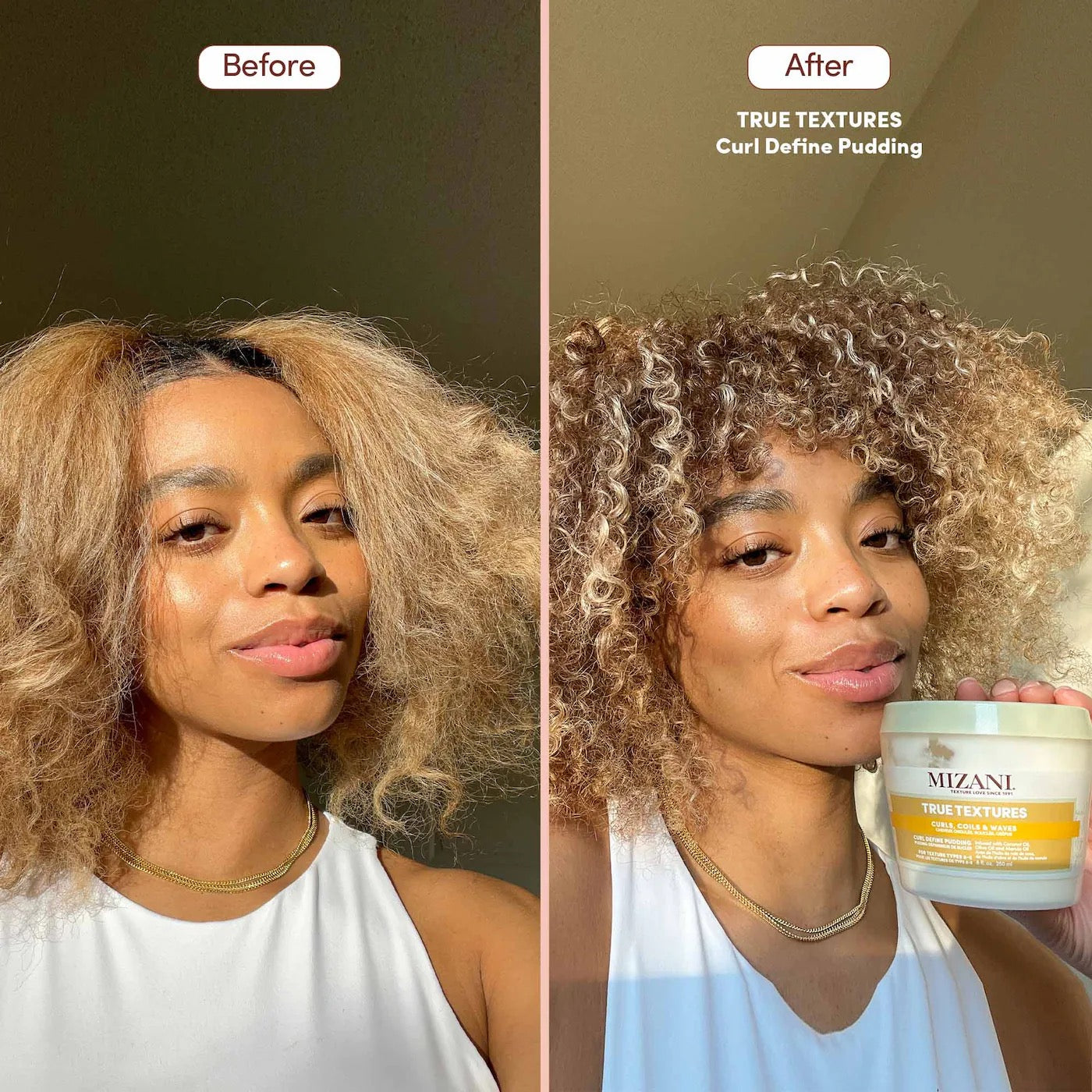 Mizani True Textures Curl Define Pudding (Jar) 8oz