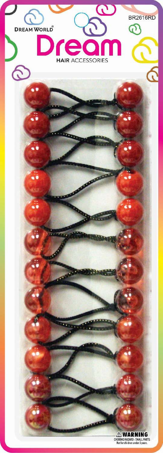 DREAM P/T 16MM 12PC RED ASSORTED
