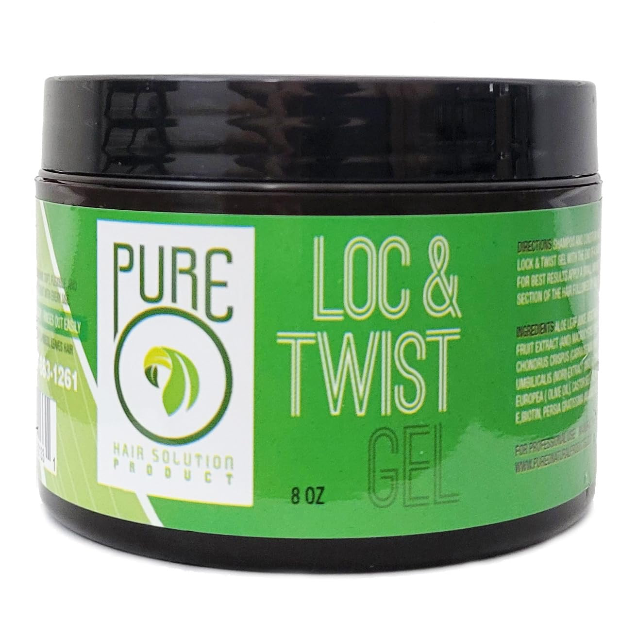 Pure O Natural Lock & Twist Gel 8oz