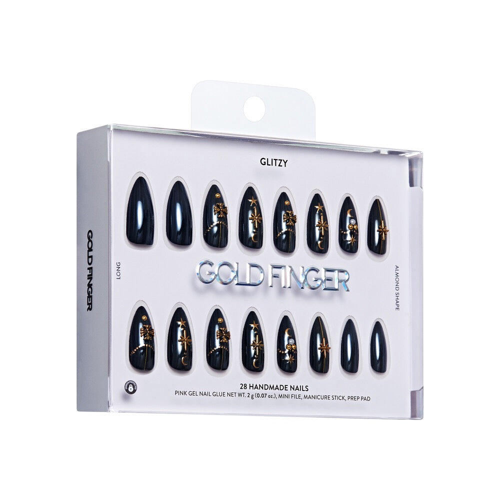Gold Finger Handmade Nails - Cordial