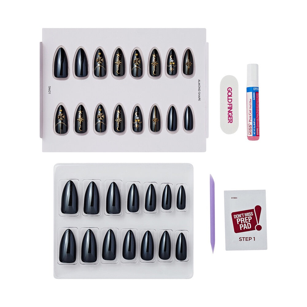 Gold Finger Handmade Nails - Cordial