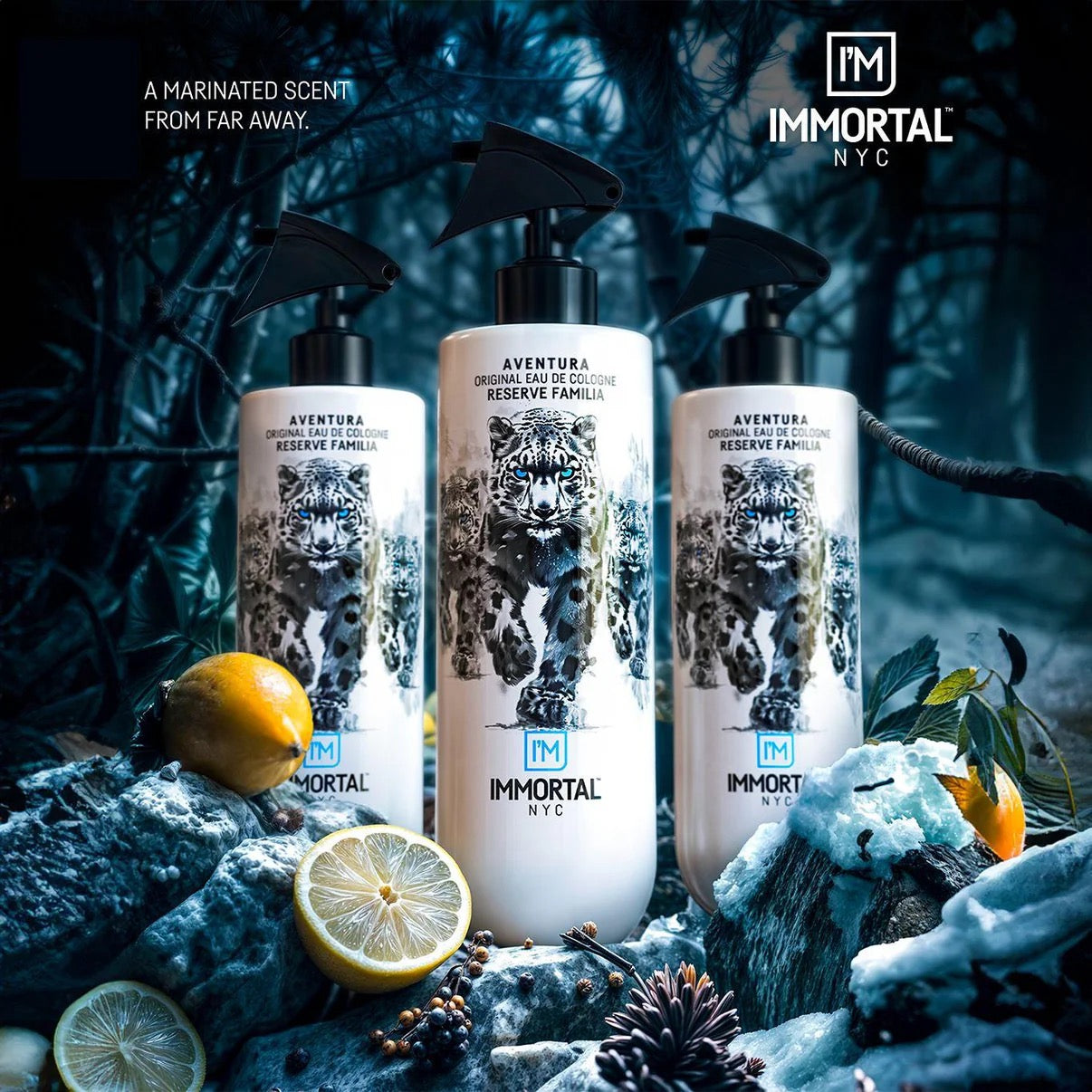 Immortal Aventura Reserve Aftershave Cologne 500ml