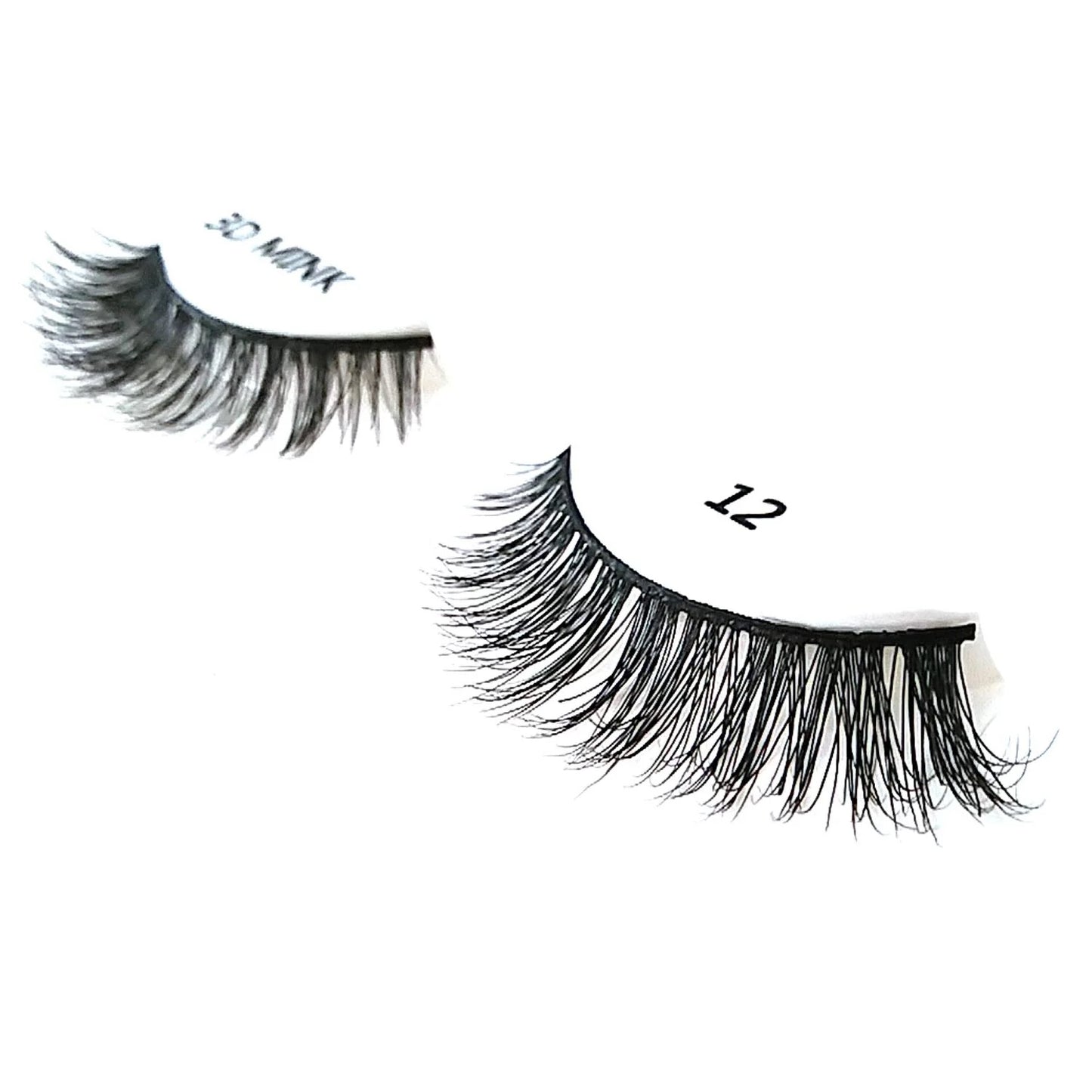 K&K Lash 3D Mink Eye Lash #12