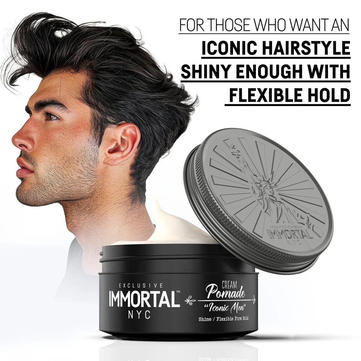 Immortal Cream Pomade "Iconic Man" 5.07 oz