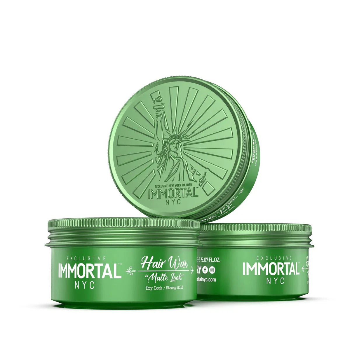 Immortal Hair Wax "Matte Look" 5.07 oz