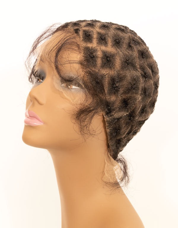 Janet Melt Nuskin Air Lace Cap- Square